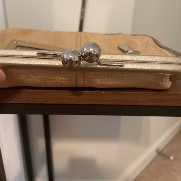 Coach Bonnie M0873-13396 Straw Demi Clutch Crossbody Bag Limited Edition - Picture 9 of 11